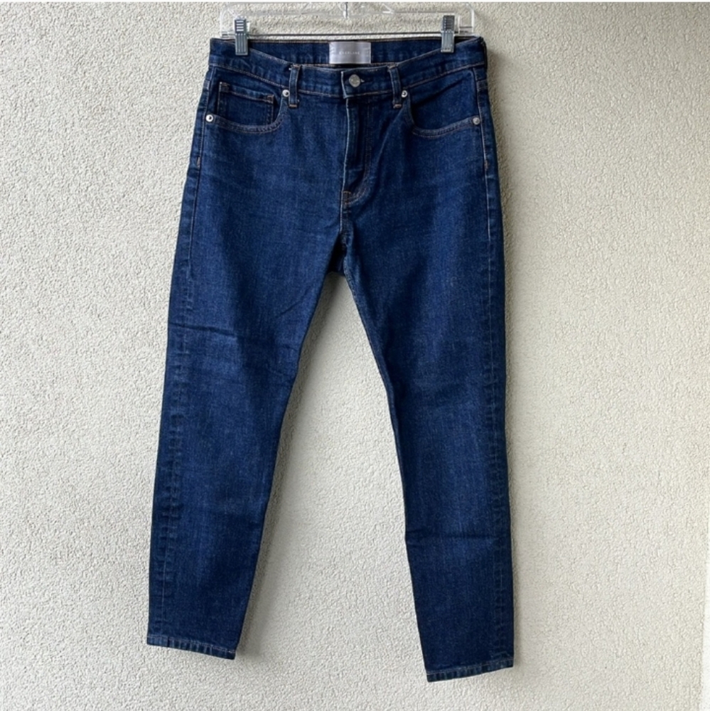 Everlane High Rise Jeans in Indigo - 30 Ankle